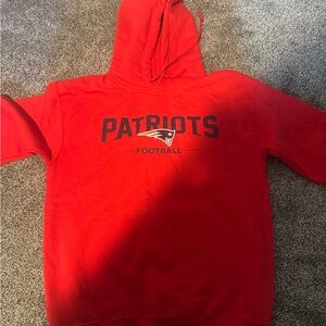 NFL Patriots Red Hoodie